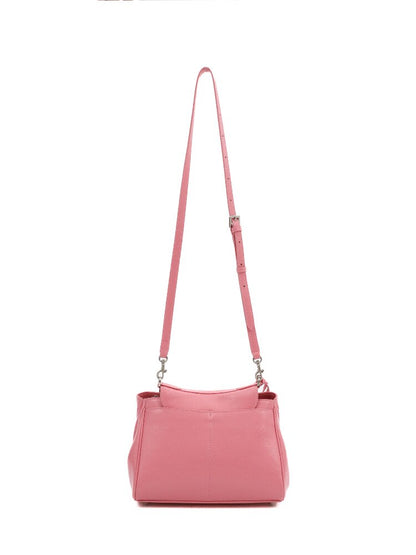 Cowhide Bow Flap Crossbody Bag【s0000016132】