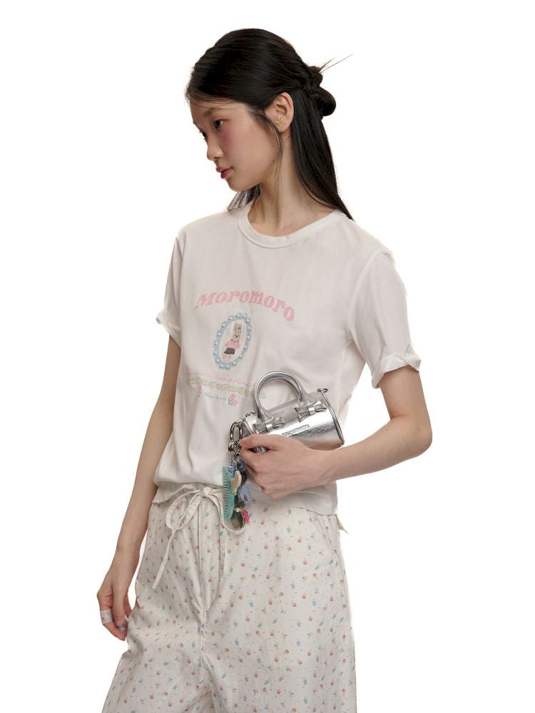 Cute dreamy rabbit comb pendant【s0000012515】