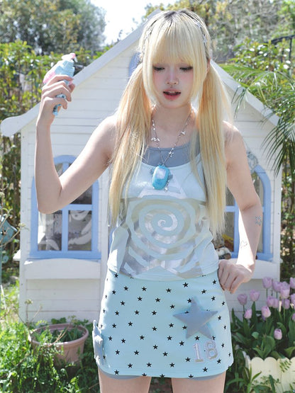 Fake Two Piece Skirt Pants【s0000012199】