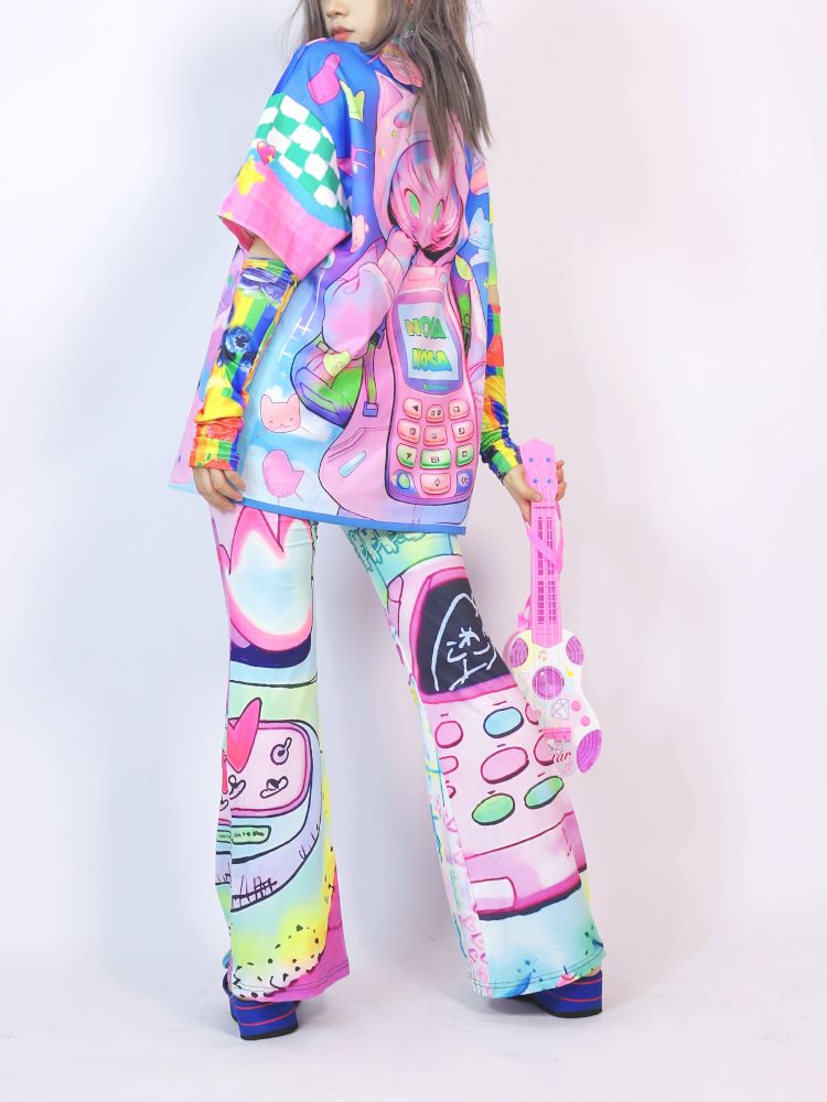 Harajuku wind cartoon tops【s0000013278】
