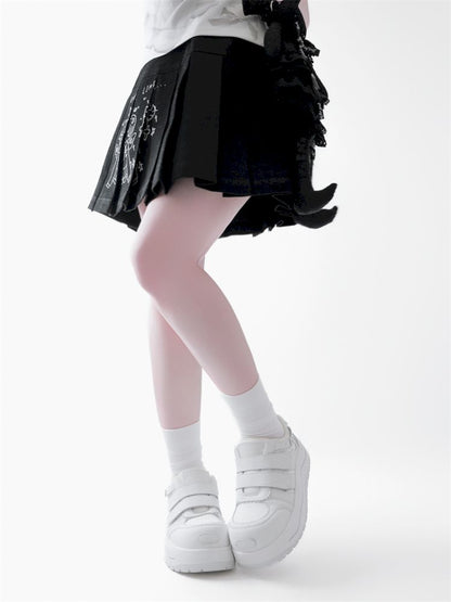 Lace-up thick-soled sneakers【s0000012963】