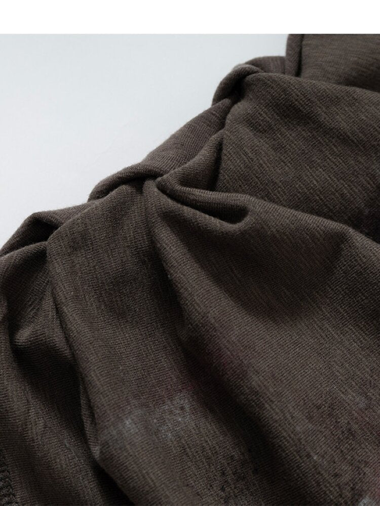 Lace Stitched Hooded T-Shirt【s0000015545】