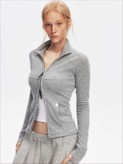 Minimalist Fleece Cycling Slim Jacket【s0000014880】