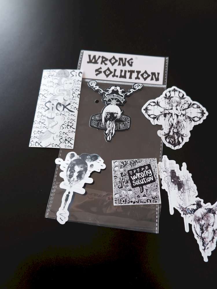 Hand Painted Thick Sticker Pack【s0000015152】