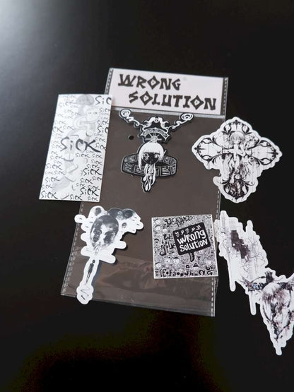 Hand Painted Thick Sticker Pack【s0000015152】