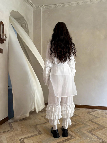 Doll Print Apron Diaper Cover【s0000012759】