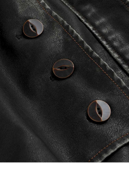 Heavy Industry Fur Collar Distressed Hooded Coat【s0000014671】