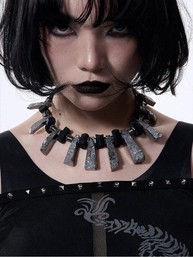 Wasteland Punk Style Clavicle Chain【s0000018849】
