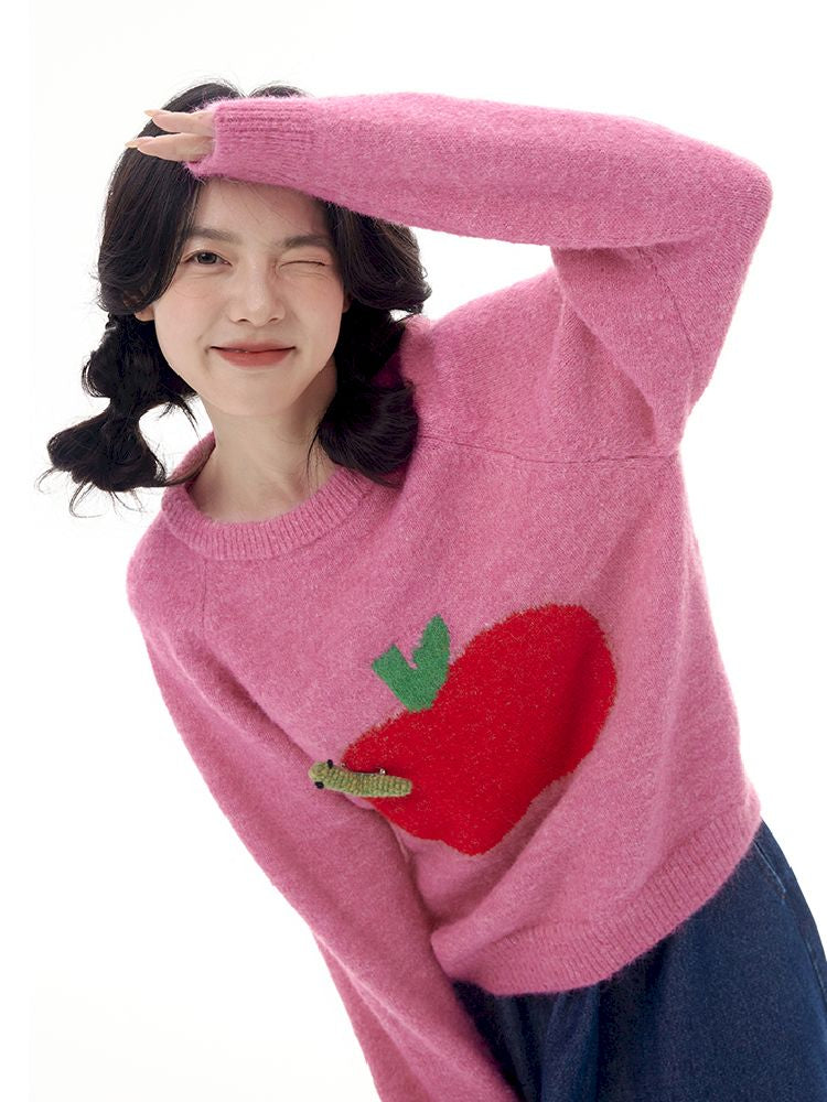 Pink Apple Sweater s0000011476 SCULTURE pink-apple-sweater-s0000011476-sculture