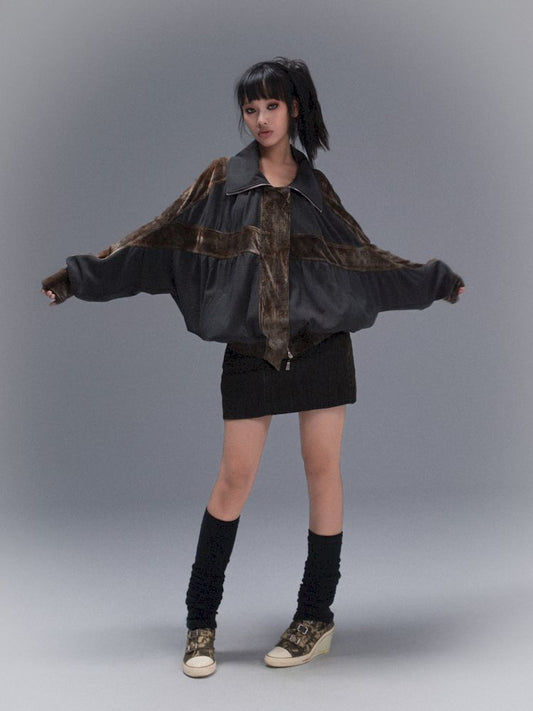 Cross Loose Thin Knit Sunscreen Long Sleeve Tunic Top【s0000008467】