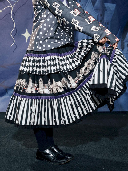 Dark Witch Cake Half Skirt【s0000011561】