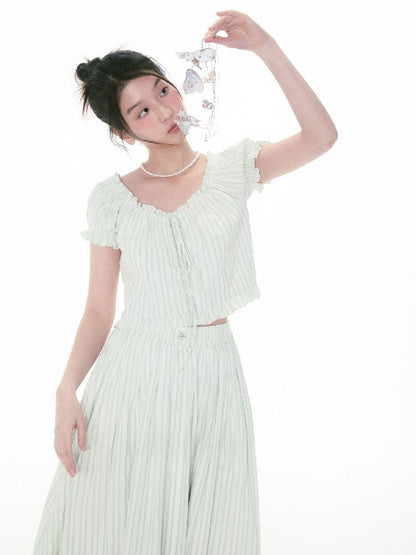 Light Color One Neck Shirt【s0000011999】