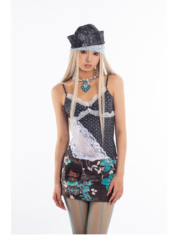 Retro Mood Cartoon Skirt Skirt【s0000018055】