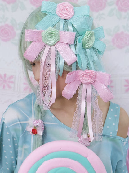 Old Fashioned Bow Hair Clip Brooch【s0000017463】