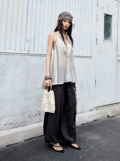 Nomad Relaxed Striped Balloon Pants【s0000016872】
