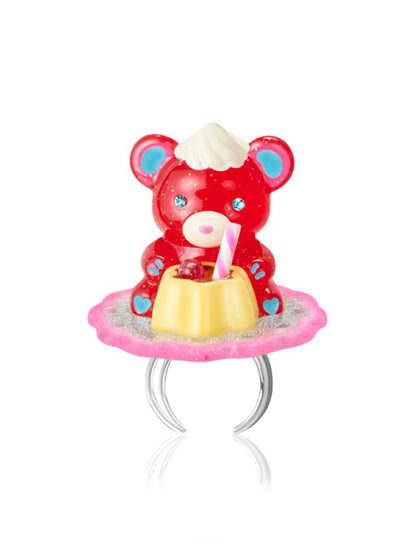 Pudding Bear Resin Colorful Earrings【s0000013353】