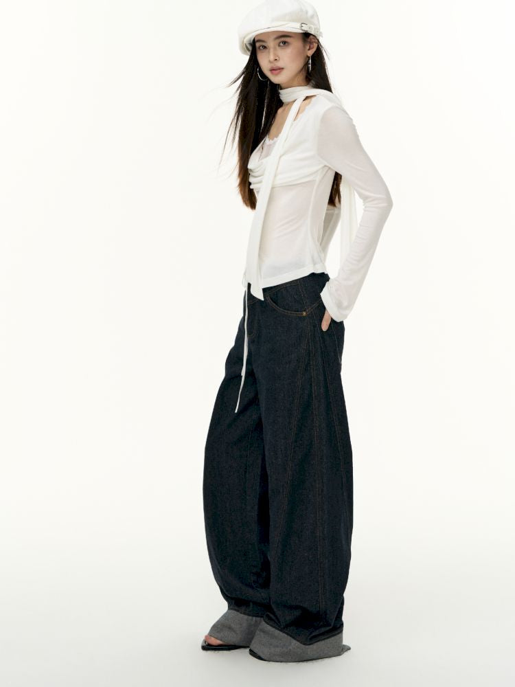 Vintage Original Cow Straight Pants【s0000013742】