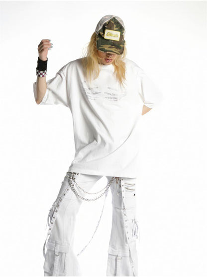 Loose Peplum T-Shirt【s0000012454】