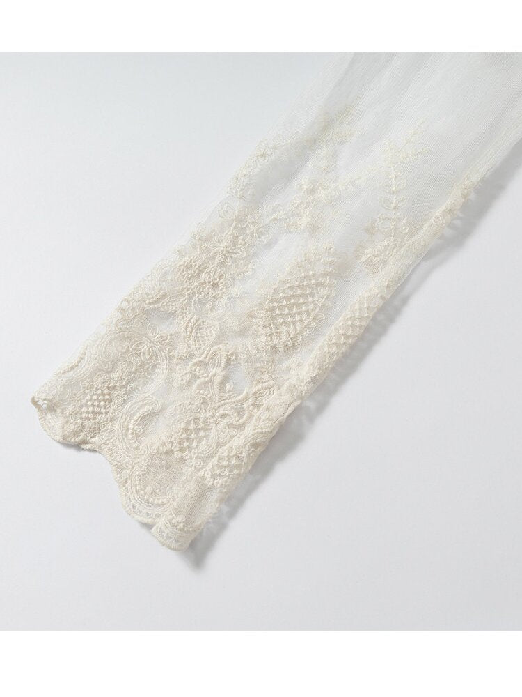 Palace Baroque Mesh Lace T-Shirt【s0000017242】