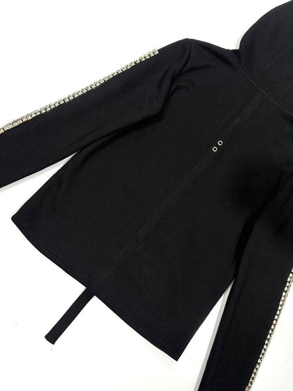 Rivet Radiation Print Cardigan【s0000016944】
