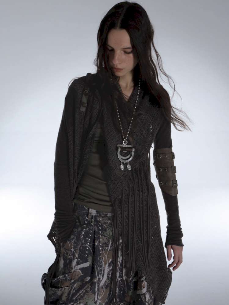 Slim Wandering Wind Tassel Cardigan【s0000014713】