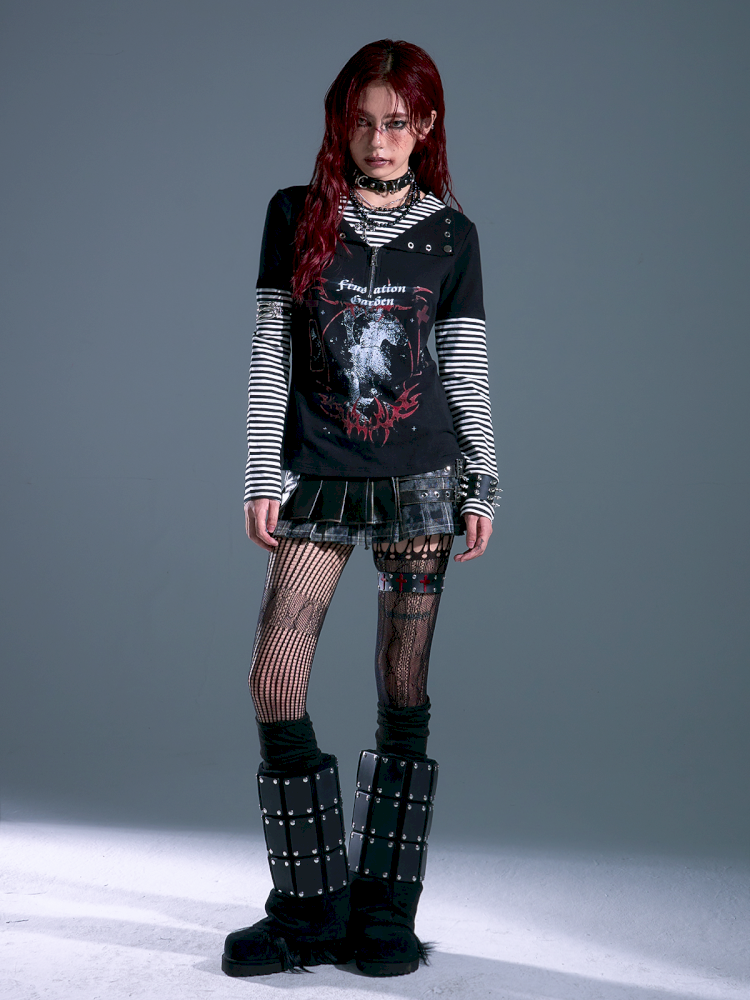 Casual Long-Sleeve T-Shirt【s0000013914】