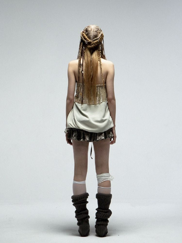 Vacation Halter Plunge Top【s0000012208】