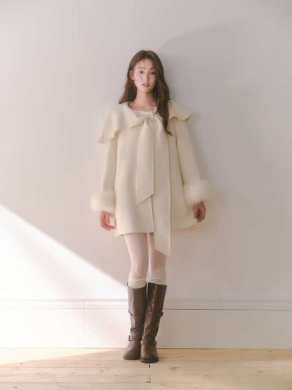 Double-Faced Tweed Coat【s0000014607】