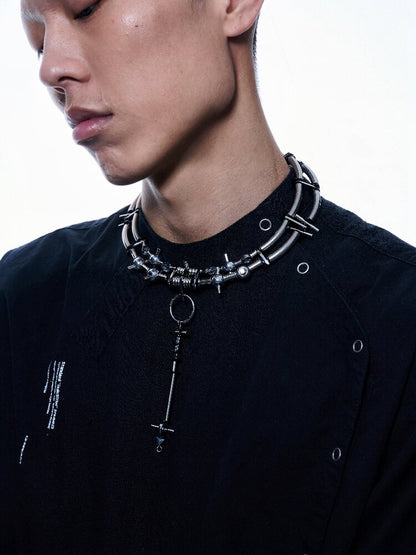 Mechanical Choker Necklace【s0000018834】