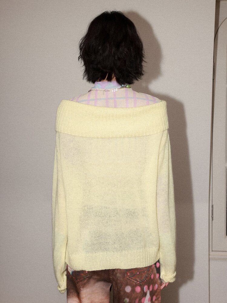 Gummy Bear Graffiti Pullover Sweater【s0000015459】