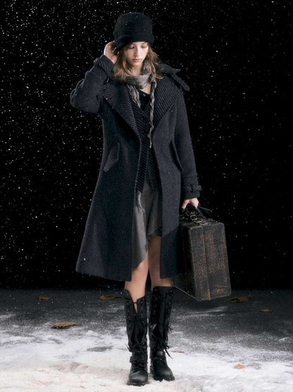 Court Knight Vest Tweed Coat【s0000014670】