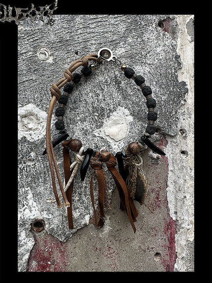 Handmade Wasteland Punk Choker【s0000018891】
