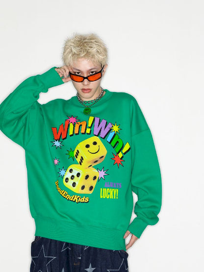 Smiley Dice American Tide Sweatshirt [S0000010264]