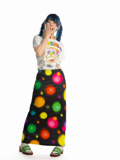 Stretchy Casual Halter Long Skirt【s0000013522】