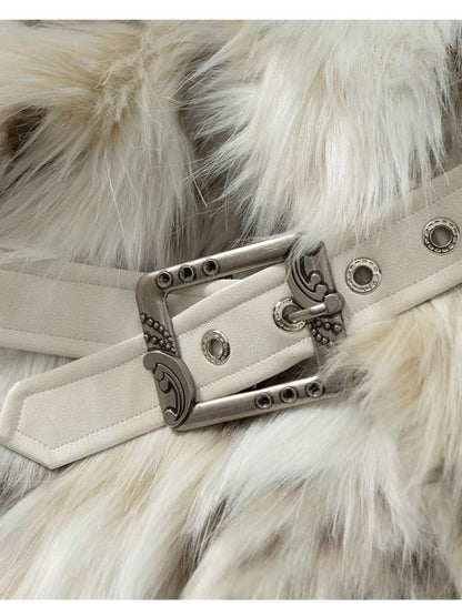 Eco-Friendly Faux Fur Coat【s0000014479】