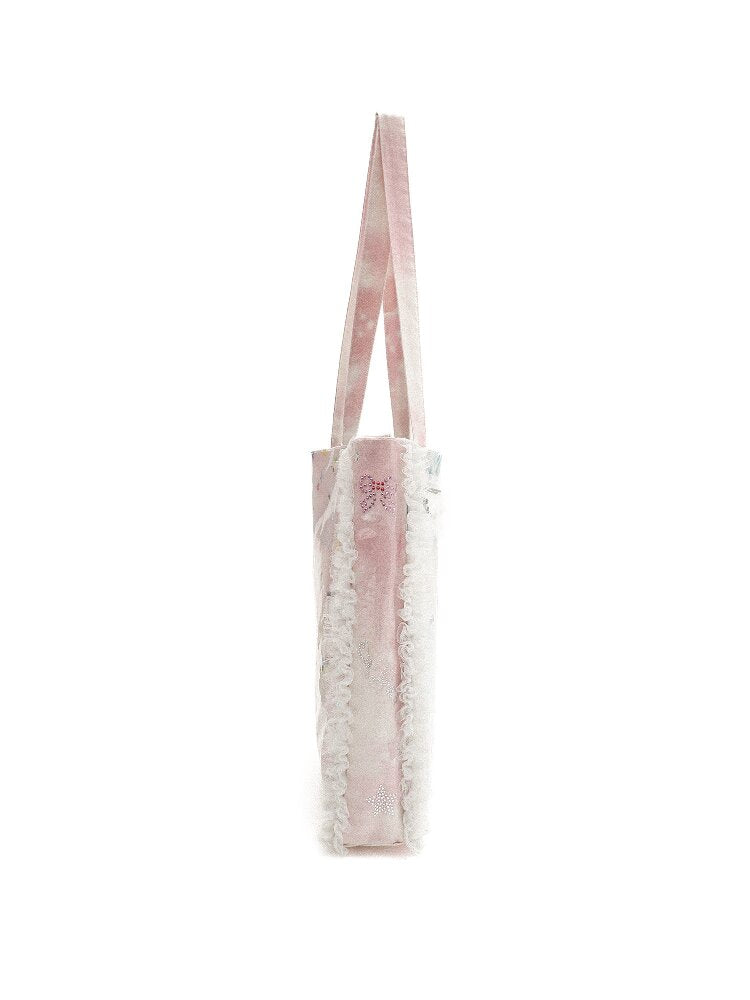PVC Printed Illustration Girl Bag【s0000017449】