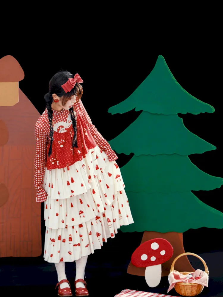 Multi-Layer Strapless Dress【s0000013933】