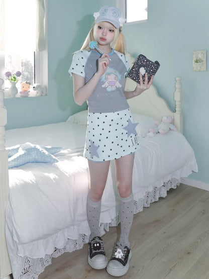 Fake Two Piece Skirt Pants【s0000012199】