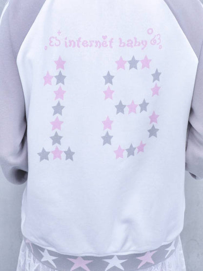 Stand-Up Collar Sportswear Hoodie Jacket【s0000014448】