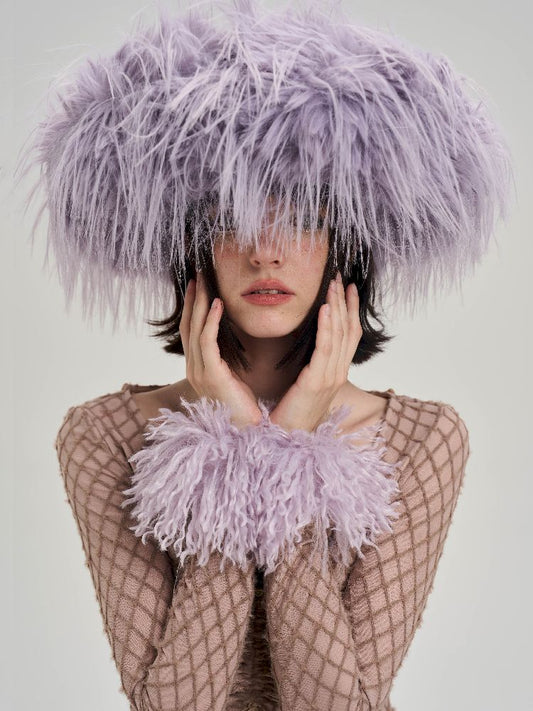 Fashionable elite environmental fur fisherman hat【s0000005301】