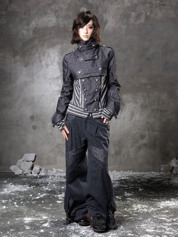 Fake Two Denim Patchwork Jacket【s0000015947】