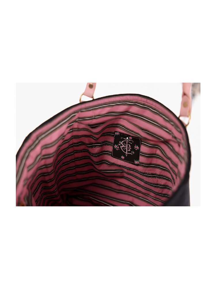 Embroidered Diamond Crown Tote Bag【s0000017142】