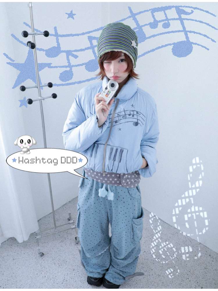 Blue Angel Wings Paratrooper Cargo Pants【s0000014692】