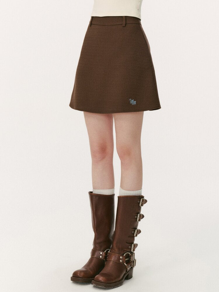 Modern Stitching Brown Mermaid Skirt【s0000015678】