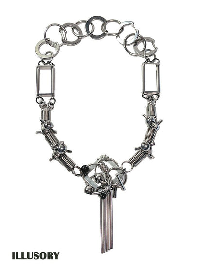Futuristic Mechanical Punk Choker【s0000018866】