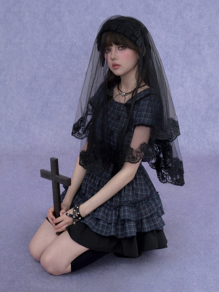 Lunar Eclipse Doll Breasted Dress【s0000017276】