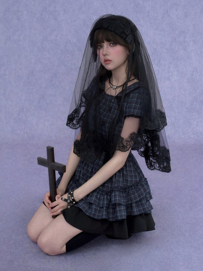Lunar Eclipse Doll Breasted Dress【s0000017276】