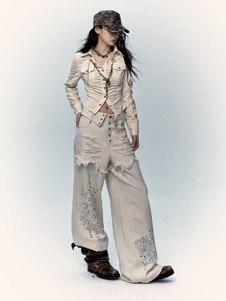 Loose Wide Leg Pants【s0000011433】