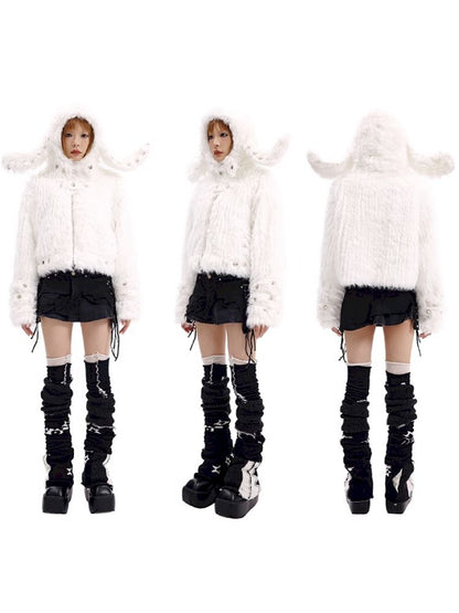 Studed Bunny Ears Jacket [S0000010618]