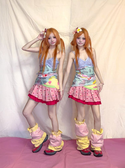 Irregular low waist bustier skirt【s0000012480】